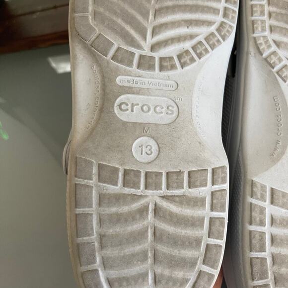 CROCS BAYA Clog Sandals Men's Shoes Size 13 - Picture 4 of 5